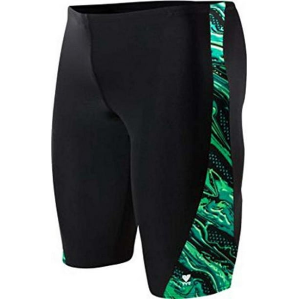 Size 36 TYR Oil Slick Legend Splice Jammer Green Size 36 TYR Oil Slick Legend Splice Jammer Green
